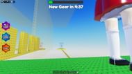 Screenshot of a Squid Game-themed mini-obby in Funk Tower (Image via Roblox)